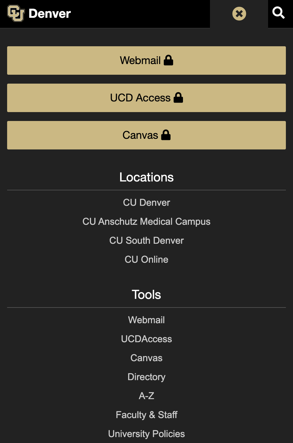 priority plus mobile view expanded