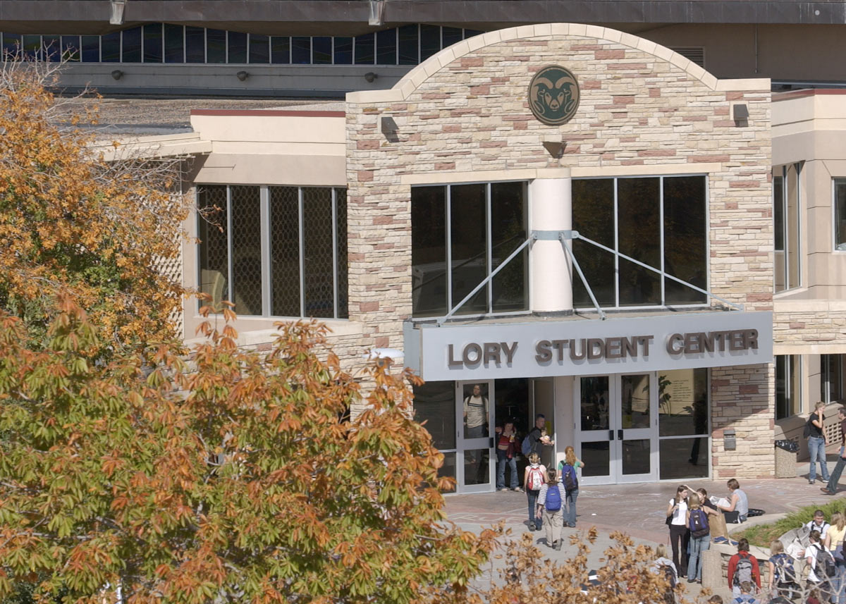 Lory Student Center building at CSU