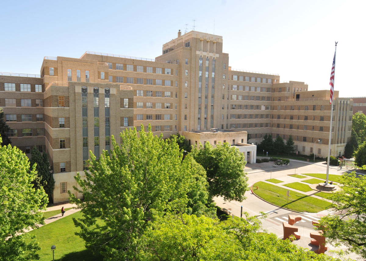 Fitzsimons building on the CU Anschutz Medical Campus