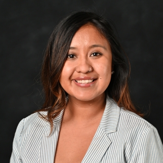 Woman smiling in headshot