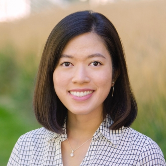 Woman smiling in headshot