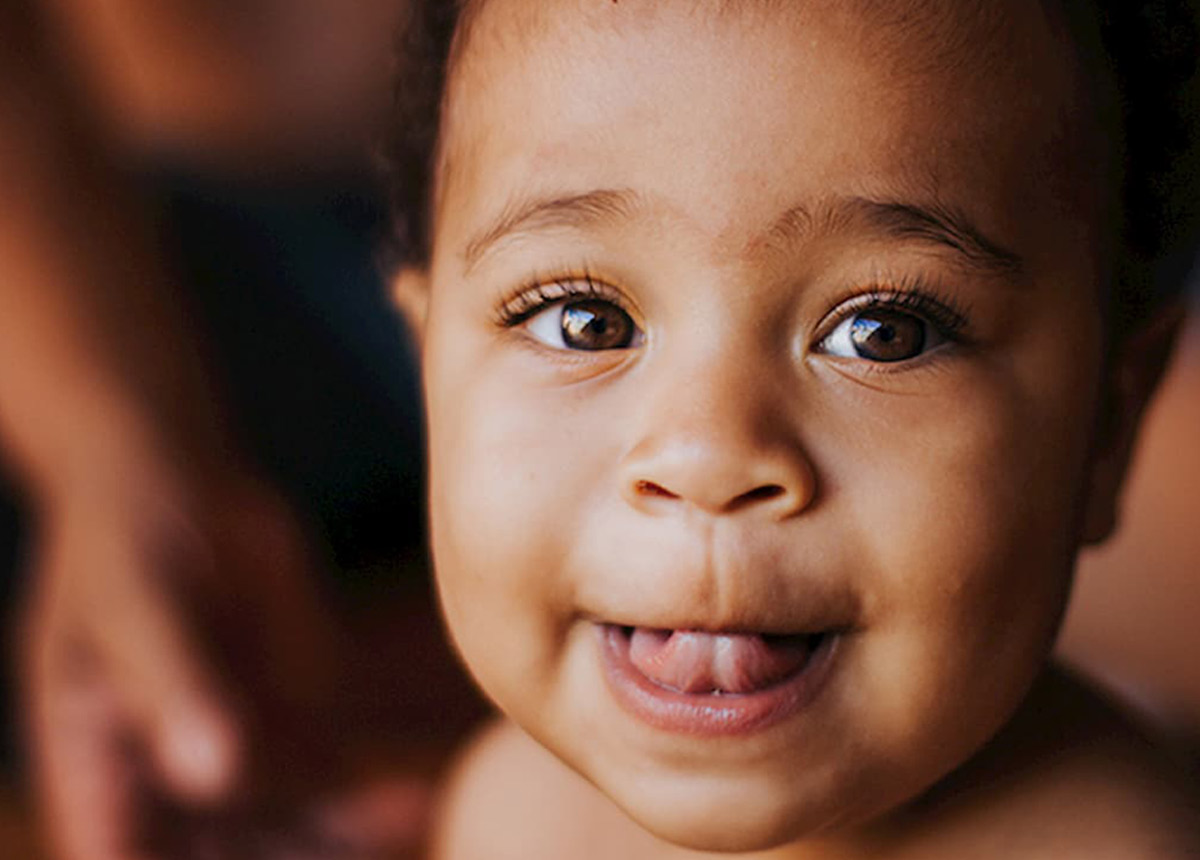 smiling baby