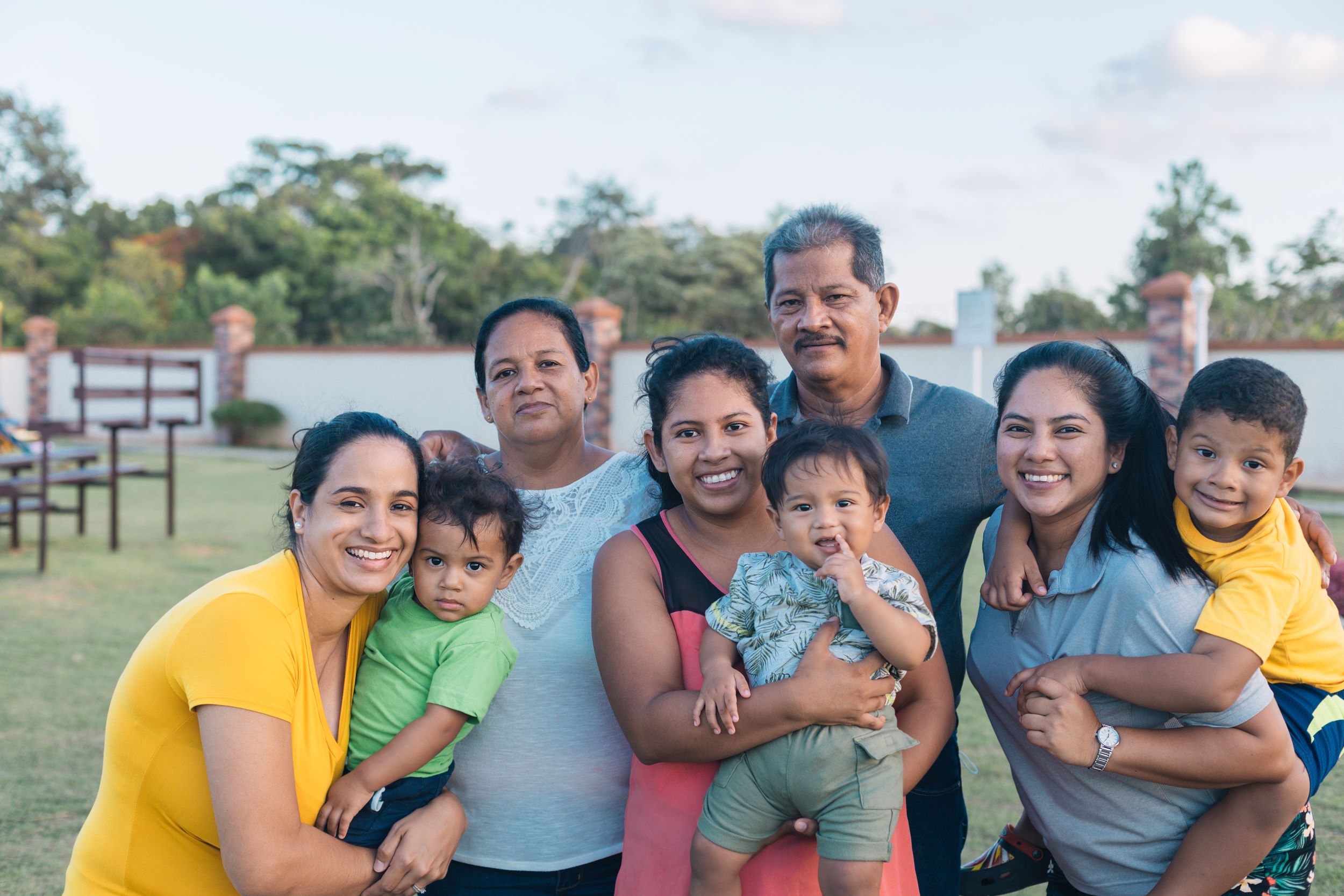 image of latino family