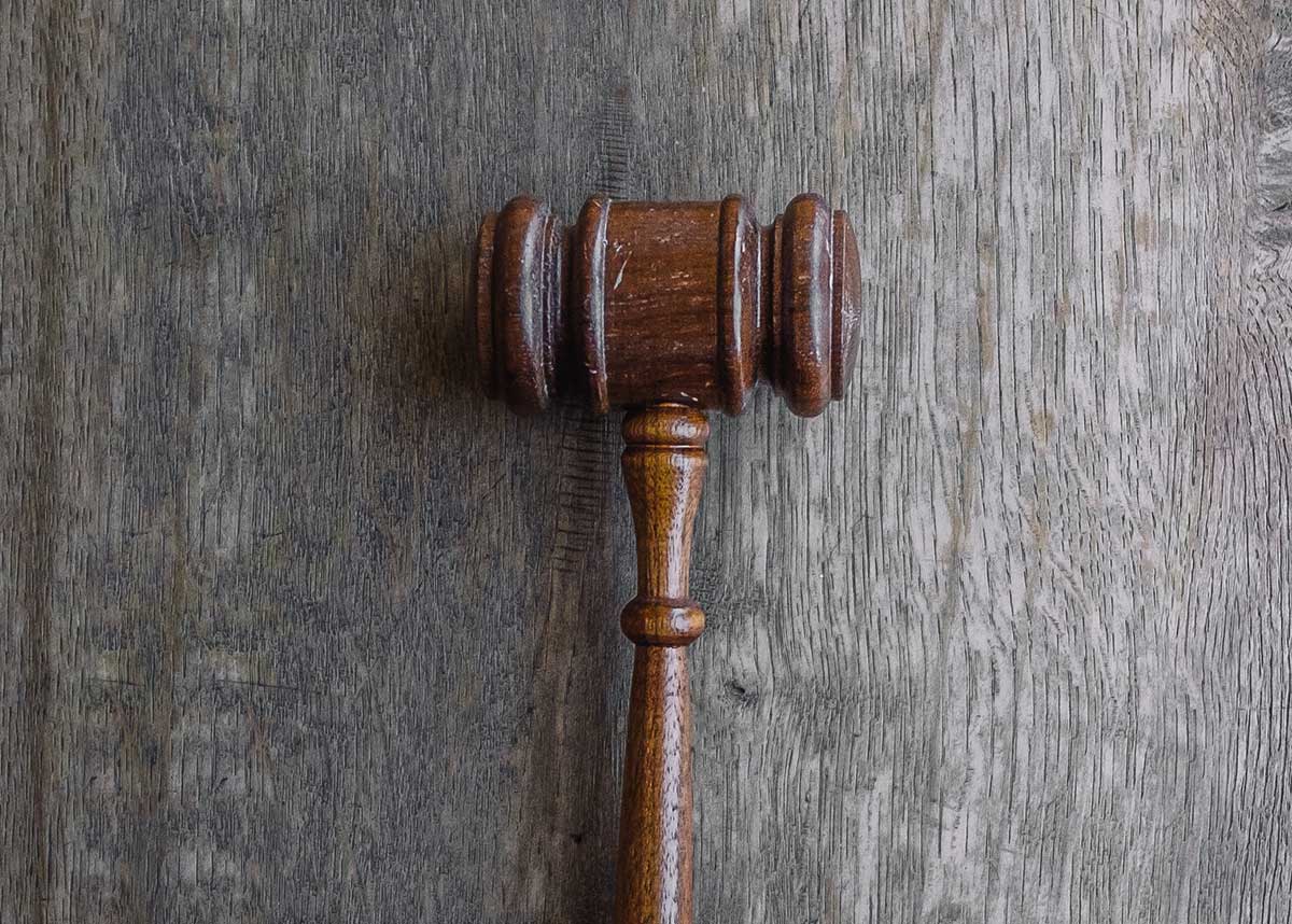 brown mallet on gray wooden surface