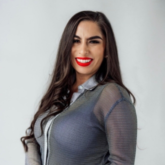 Woman smiling in headshot