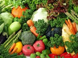 various vegetables scattered on table