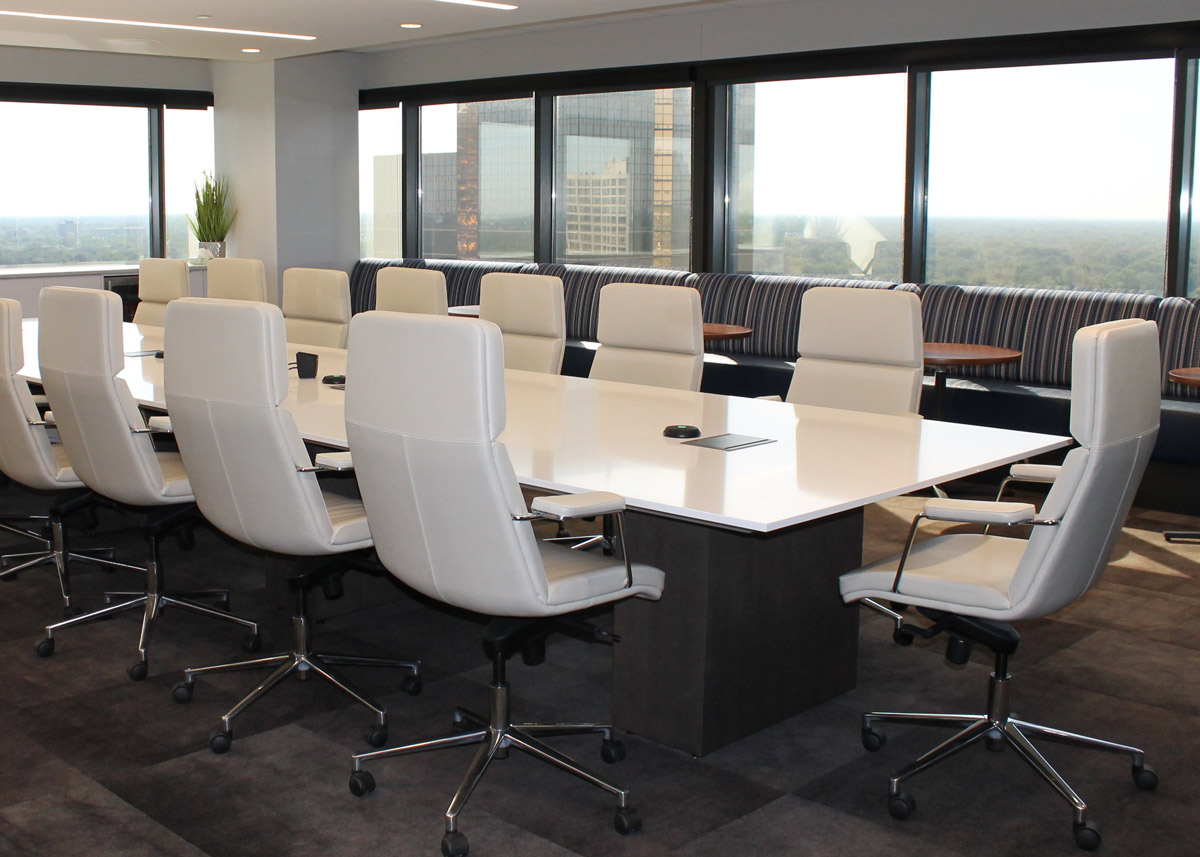 photo of empty conference room