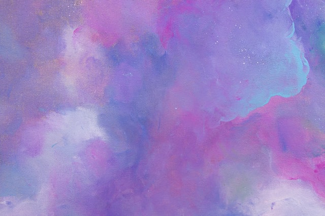 light purple and blue abstract art