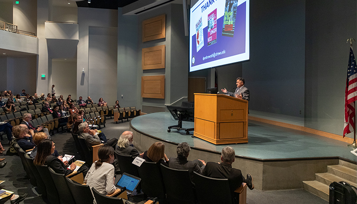 frank deangelis presenting