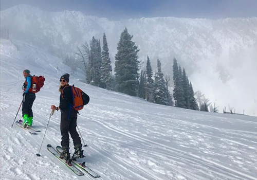 Clare Baker - Skiing