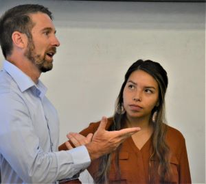 Scott Harpin and Ohiyesa Ramirez