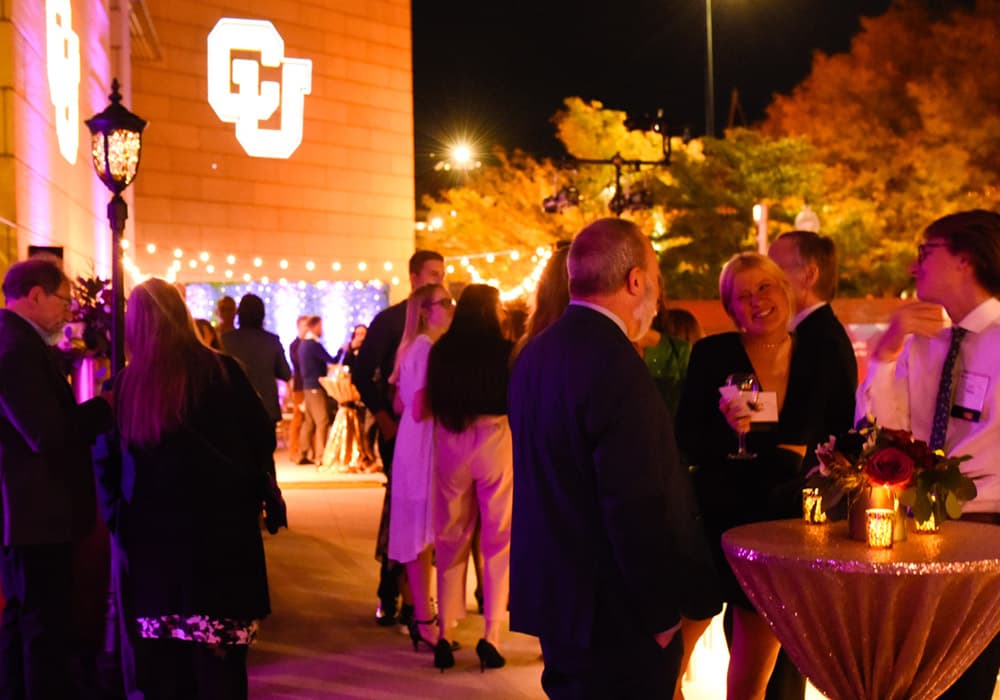 Guests at CU Denver's Donor Reception