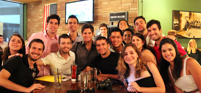 BSMP students socializing BSMP students socializing