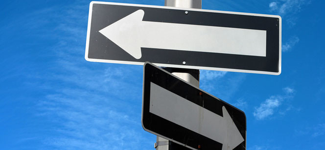 blank one-way street signs blank one-way street signs