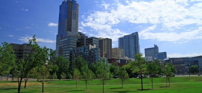 park in downtown Denver park in downtown Denver