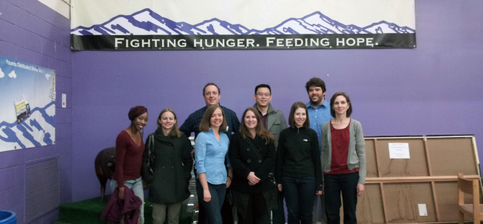 volunteers at Food Bank of the Rockies volunteers at Food Bank of the Rockies