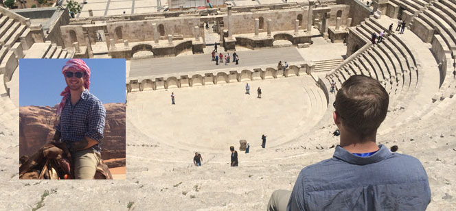 Aaron Ferencik in Jordan Aaron Ferencik in Jordan
