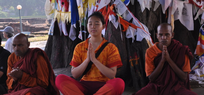 monks meditating in Nepal monks meditating in Nepal