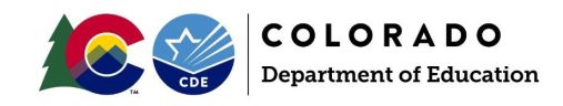 Colorado Department of Education logo